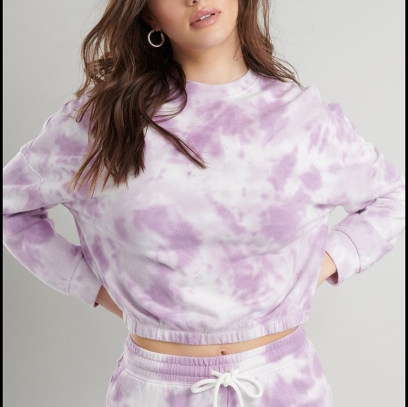 Garage stassie cropped tie dye sweater - Picture 2 of 8